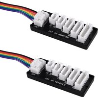 ABJA RC Product 2-6S Lipo Battery Charge Balance Board, 2Pcs XH Board Balance Expansion Charger Adapter for B6AC A6