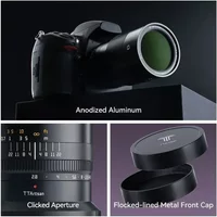 TTArtisan Full Frame 100mm F2.8 Macro 2X Camera Lens for Insect Photography for Sony E A6400 Fuji X GFX Canon R EF Nikon Z F L