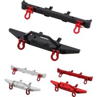 MN128 MN 128 Metal Front and Rear Bumper with Tow Hook RC Crawler Car Upgrade Parts Accessories