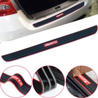 1pc 90cm * 7cmports Car SUV Trunk Anti-Collision Pvc Rubber Strip Waterproof Bumper Decorative Sticker Thicken Resistant To Dirt