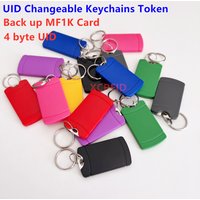 1PCS UID Changeable rfid Rewrite Writable with 4 bytes UID 13.56mhz Key Tag for ACR122U-A9 PM3 Copy Clone Backup Access Card