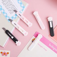 Lytwtw's Art Cutter Cartoon Utility Knife Student Art DIY Tools Creative Stationery School Supplies