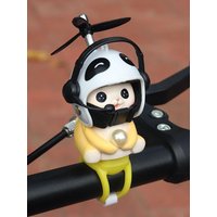 AliExpress NONE Cute Motorcycle Handlebar Decoration Cat Helmet Propeller Cartoon Riding Equipment Accessories Bicycle Motorcycle Supplies