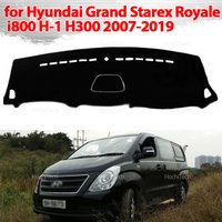 For Hyundai Grand Starex Royale i800 H-1 H300 2007-2019 Dashboard Cover Board Anti-Slip Mat Protect Pad Car Sunshade Carpet Rug