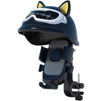 AliExpress Dushoo Bicycle Motorcycle Phone Holder 360°Rotation Outdoor Cycling Navigation Stand Sunscreen Rainproof Small Helmet For All Smatphone