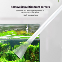 Aquarium Siphon Pump Gravel Cleaner Fish Tank Hand Siphon Hose Fish Aquarium Accessories For Gravel Cleaning Water Changing