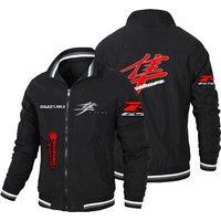 AliExpress Men's Suzuki Hayabusa Enthusiast Cycling Jacket, Racing Motorcycle Jacket, Cycling Sports Coat, Windbreaker, Large Motorcycle