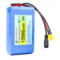 24V 15Ah Lithium Battery for Wheelchairs | 7S3P 18650 15000mAh Rechargeable Pack | with 29.4V 2A Fast Charger