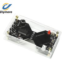 Electronic LED Dot Matrix Hourglass DIY Kit Gravity Sensing Timer Clock Soldering Practice Electronic Hourglass DIY Kit Parts