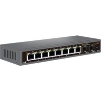 2.5G Network Switch 8 Port with 2*10G SFP Port Ethernet Switch for IP Camera/CCTV Security