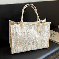 Fresh and Minimalist Handbag for Women Large Capacity Versatile for Commuting Single Shoulder or Underarm Niche Quality Tote Bag