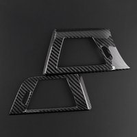 LHD RHD Real Carbon Fiber for BMW 3 4 Series F30 F31 F32 F33 F34 F36 2014-2018 M3 F80 Car Side Air Conditioning Vent Frame Trim