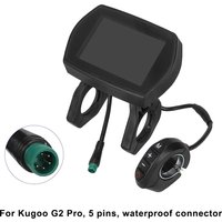 Electric Scooter Instrument Display Dashboard FOR Kugoo G2 Pro LCD Display Digital Meter 5 Pin Waterproof Head Scooter Accessory