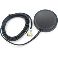 4G LTE GPS 2-in-1 Cabinet Antenna Omnidirectional Positioning Outdoor Waterproof Car Navigator Aerial Receiver SMA Male 3M Cable