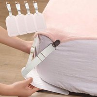 2/4pcs Adjustable Non-Slip Bed Sheet Clip Elastic Fitted Bedding Clips Fasteners for Home Hotel