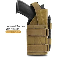 Universal Tactical Gun Holster Modular Belt Pistol Pouch for Right Hand G17 18 19 26 34 Military Rifle Holster for 1911 Glock