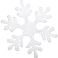 Christmas Decoration Foam Snowflake Ornament for Tree Hanging Gift Holiday Party Supplies New Year Xmas Decorations