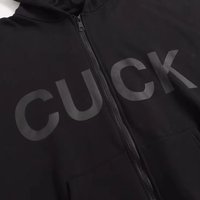 CUCK YZY Kanye New Album Preheating Zipper Hoodie Men Women Best Quality Pullover Streetwear Hooded