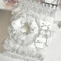 A5 Lace Photocard Binder 3 Inch Card Holder Album Cute Heavy Duty Storage Book Tracking Card Collectors Handmade Gift for Her