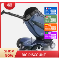 Authentic Remote Control Easy Go Electric Golf Trolley Push Cart With Remote Follow Electric Stand up Golf Scooter