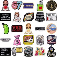 Funny "Yes I Do Bite" Quotes Enamel Brooch Jesus Lapel Pins Badges on Backpack Decoration Jewelry Accessories Friends Gifts