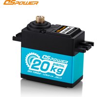 DSpower 20KG Digital Servo Metal Gear Waterproof Servo for 1/8 1/10 TRX4 TRX6 scx10 arrma kraton mojave 104001 slash maxx RC Car
