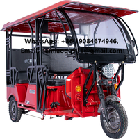 FGQ Commercial Electric Taxi Tricycle With Solar Panel Cheap Tricycle 3 Wheeler Electric Tuk Tuk for Hot Sale