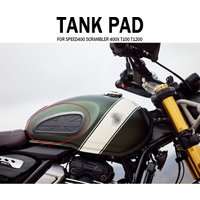 Tankpad For Speed Twin 900 1200 Speed Twin1200 Motorcycle Side Tank pad Cover Sticker T100 T120 Speed400 Scrambler400X 400X