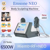 200hz Emsone NEO 15 Tesla 6500W EMS Muscle Stimulation Body Sculpting HIEMT RF Weight Lose Electromagnetic Slimming Machine