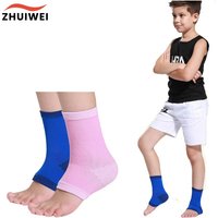 AliExpress 1Pair Children Kids Ankle Compression Brace Support For Cycling Running Fitness Boys Girls Playing Sports Safety Guard Protector