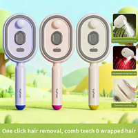 Hair Care Spray Massage Comb Vibration Scalp Massage Hairbrush Head Massager Hair Sprayer Atomizing Brush Hair Oil Applicator
