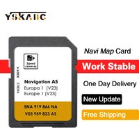 5NA919866NA Speicherkarte SD Card Europa Map Navigations system 2026 Update Navi V23 New for VW Discover Media System AS