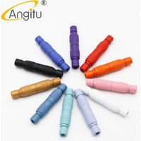 Angitu Matt Colored YC8 4pin Aviator 1 Set Aviation YC8 Socket Plug Male And Female White Black Gold Purple Orange Pink Blue