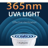 E27 UVA Germicidal Lamp Bulb 110V 220V SMD2835 LED UV Sterilizing Light 48 60 80 LEDs Disinfection Bulb 365nm for Home Room