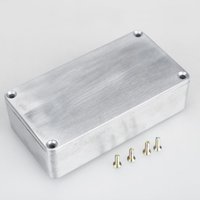 1590B Guitar Effects Enclosure with Screws Aluminum Effects Pedal Enclosure Replacement Musical Instrument Kit