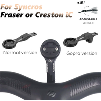 Aluminum Alloy Computer Mount For Syncros Fraser or Creston iC cockpits Computer Mount Gopro/Garmin/Bryton/Wahoo Mount