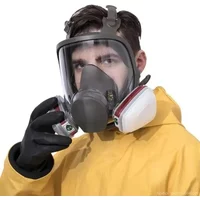 15 in1 6800 Gas Mask Industrial Painting Spraying Respirator Safety Work Filter Dust Proof Full Face Formaldehyde Protection