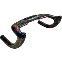 2026 New BALUGOE Carbon Cycling Track Handle Aerodynamics Bicycle Handlebar Fixed toot Bike Handlebar 31.8mm UCI Painted version