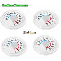 Outdoor Digital Thermometer Pointer Type For Doors And Window Round Plastic Cold Heat Clock Great Deal thermometer