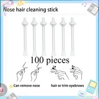 Nose Wax Sticks Nose Wax Applicators For Painless Nose Hair Removal Tool Wax Accessories Beeswax Safe 100PCS