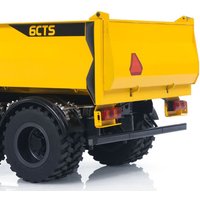 1:14 Metal 2Axles Hydraulic Dump Trailer KIT CUT Model for LR914 Radio Controlled Excavator Construction Vehicle RC Digger Model