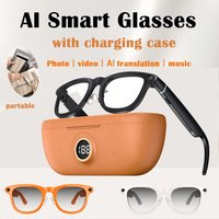 2026 New 6K HD AI Smart Glasses Chat GPT 800MP Camera Bluetooth Call 290mAh Battery 32GB Voice Assistant Control Smart Glasses