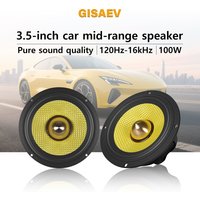 3.5 inches bullet guided mid-range speakers, car center speakers, luxury car two-way three-way 3-inch mid-range speakers