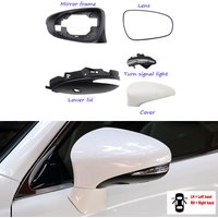 Accessories Bottom Cover For Lexus ES IS GS CT 2013~2017 Rearview Mirror Shell Mirror Frame Turn Signal Light Trim Strip Lens