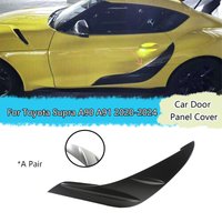 Car Door Panel Garnish For Toyota GR Supra A90 A91 2020-2024 Exterior Decorative Accessories ABS Plastics Trim Cover 2PCS