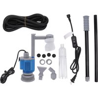 Electric Aquarium Gravel Cleaner 1700L/H 60Hz 28W Space Saving High Power Electric Water Changer for Fish Tank Aquarium US 110V