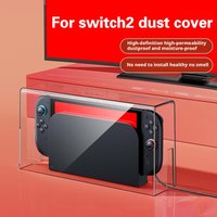 Acryl Staub Abdeckung Für Switch2 Spielkonsole Staubdicht Wasserdicht Transparent Acryl Hard Covers Spiel Shell Fall Zubehör