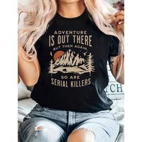 Hot-Selling Plus Size True Crime Murderer Print Casual Short-Sleeve T-Shirt Fashion Harajuku Kawaii T-shirt Women's Y2K Clothing