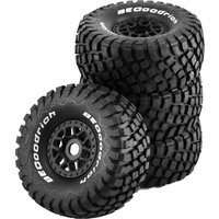 4pcs 1/8 1/7 RC Short Course Truck All Terrain Tires Wheels OD138mm for HSP TRAXXAS UDR DF7 FS Atom ARRMA Mojave YK4072 DF7