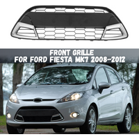 Grilles de panneau de calandre centrale de pare-chocs avant de voiture pour Ford Fiesta MK7 2008 2009 2010 2011 2012 calandre avant en maille nid d'abeille
